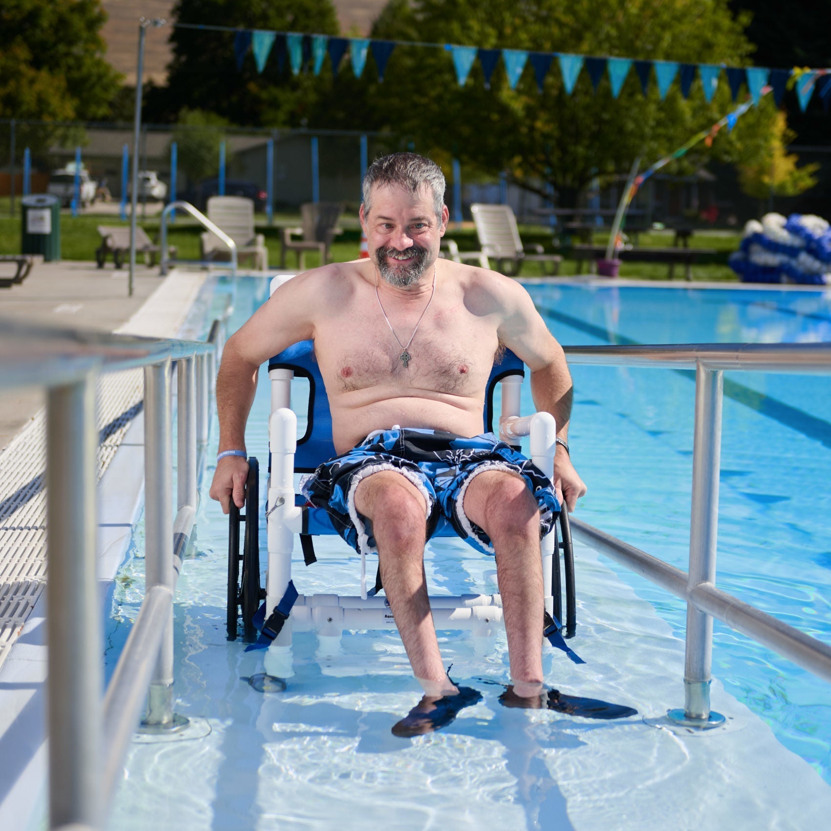 Aqua Creek PVC Pool Access Chairs