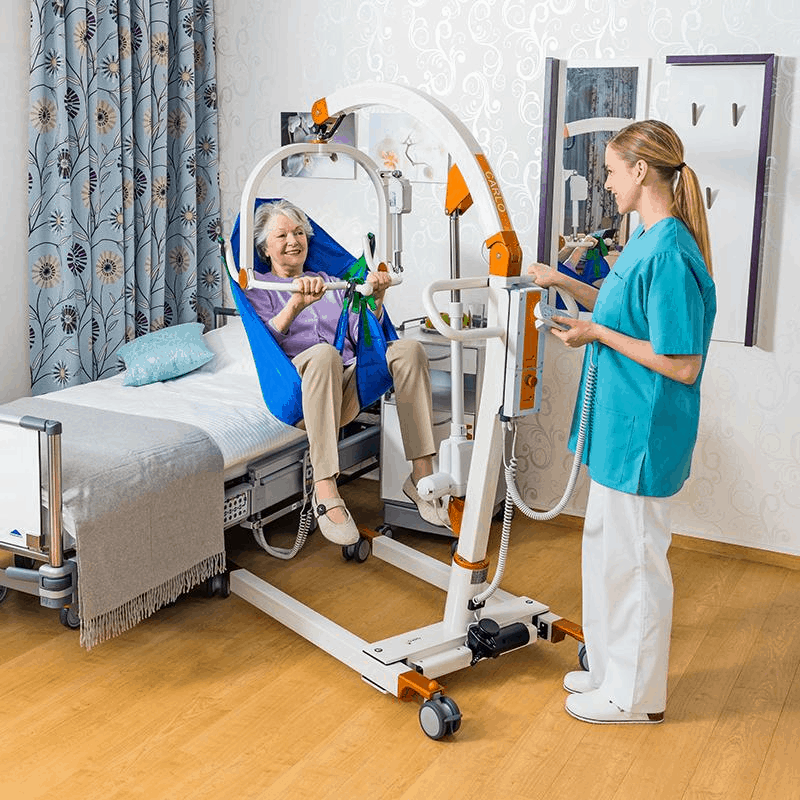 Beka CARLO ALU Floor Lift Mobile Lifts By Handicare